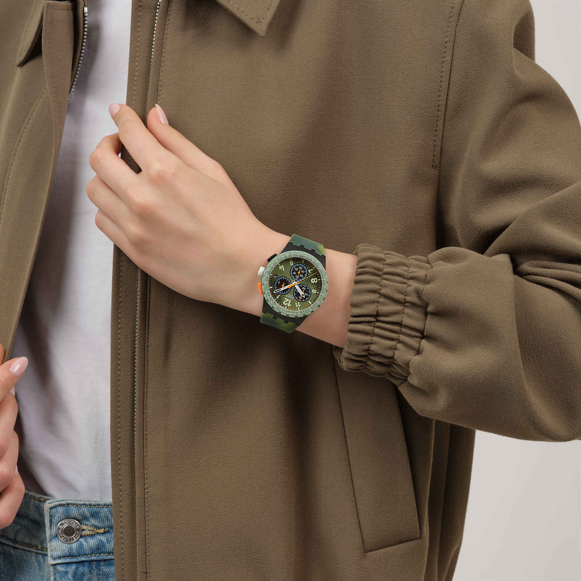 MIDDAY CAMO - SUSB423 | Swatch ESSENTIALS | Swatch® United States