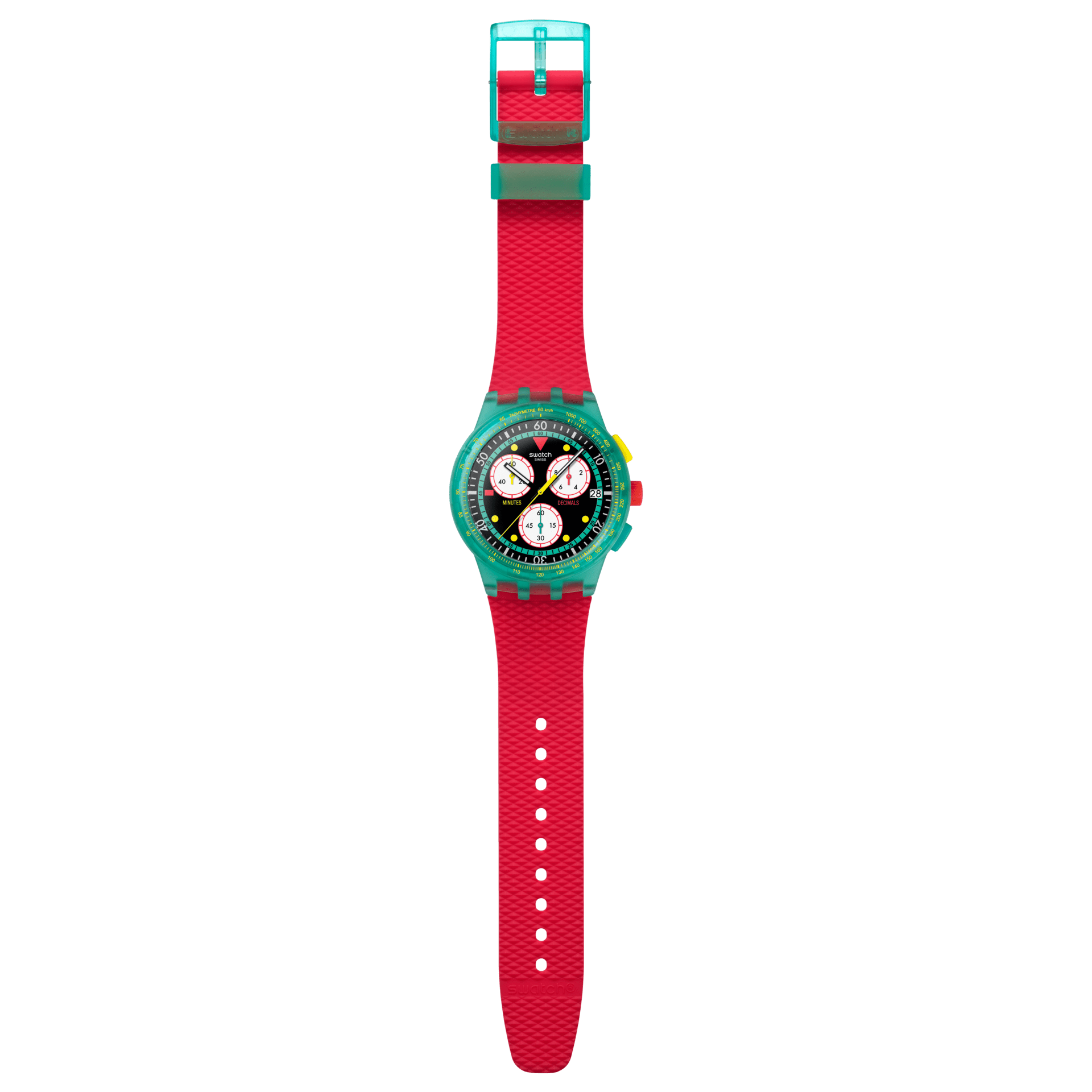 SWATCH NEON EMERALD CHRONO - SUSG409 | Chronograph watches