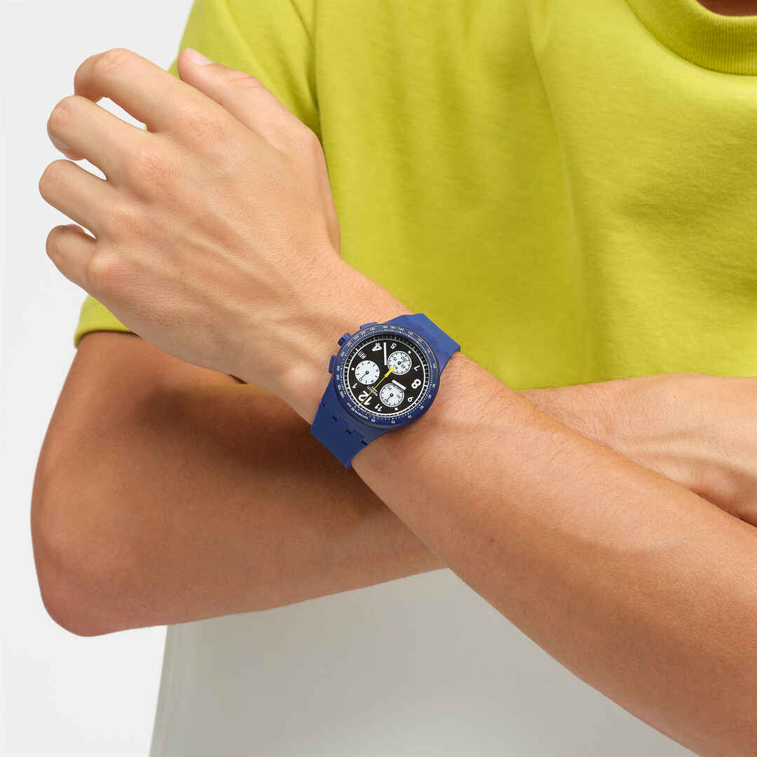 Reloj Hombre Swatch BOUNCING BLUE (Ø 47 mm) 