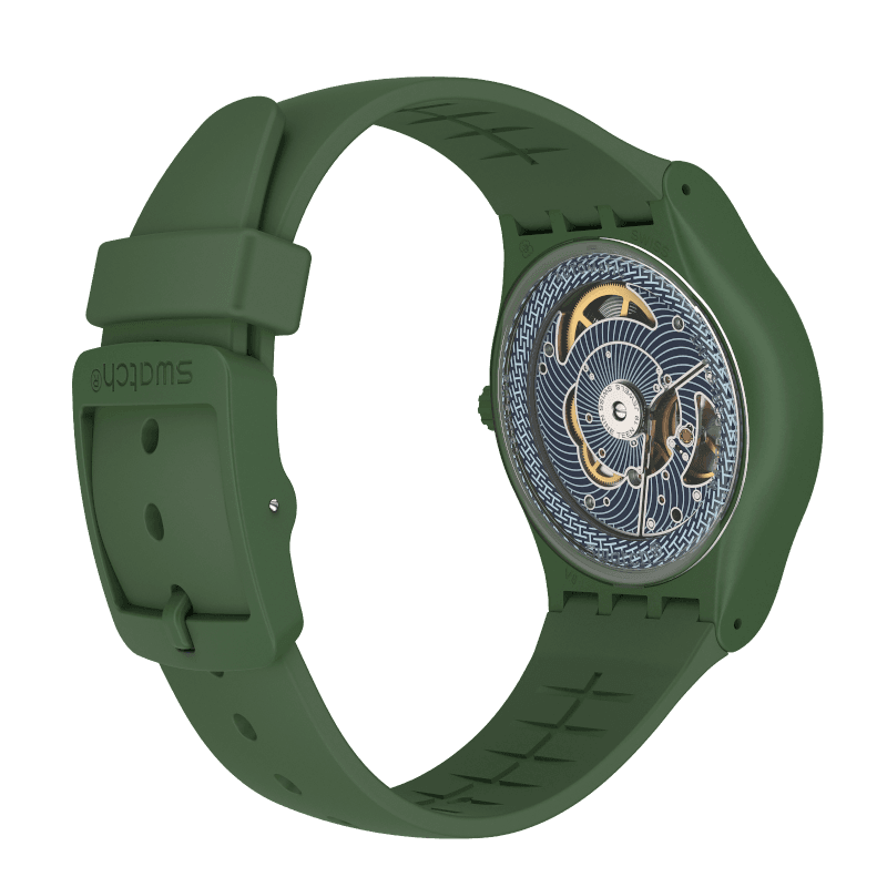 Swatch discount sistem51 green