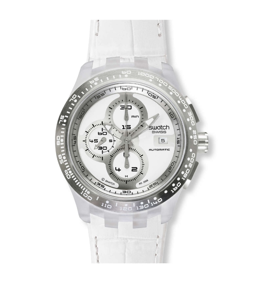 Swatch automatic sale white