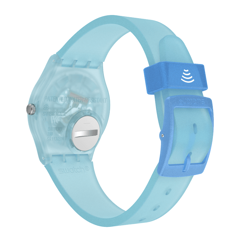 Swatch light blue sale