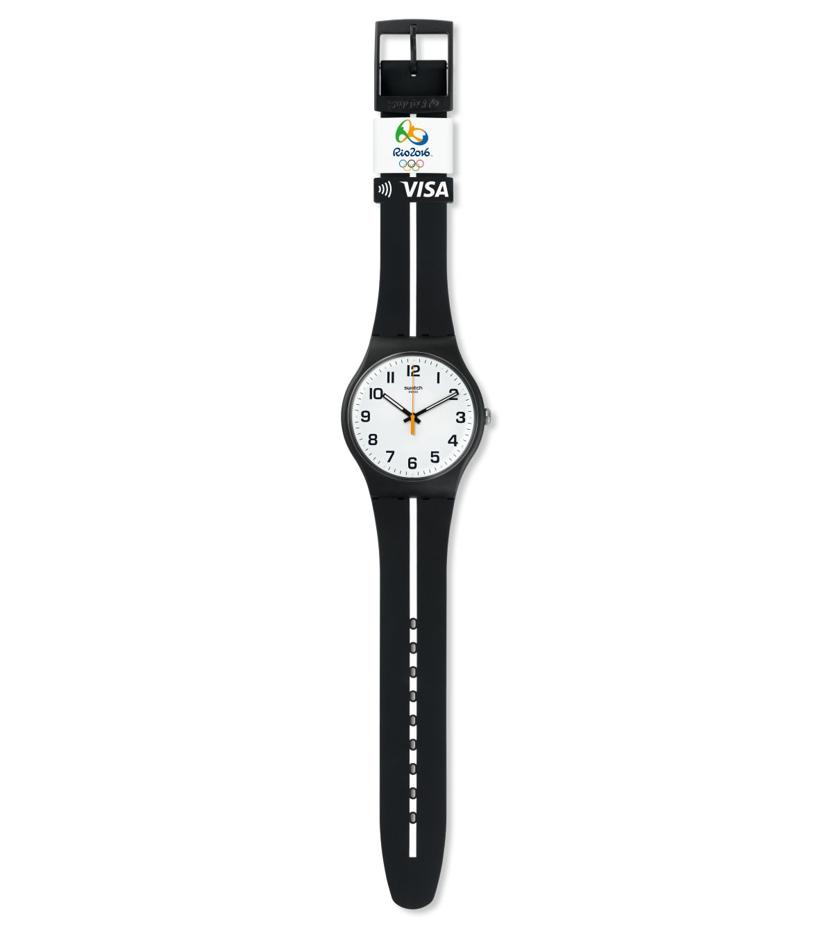SWATCH BELLAMY WHITE LINE - SVIB101-1100