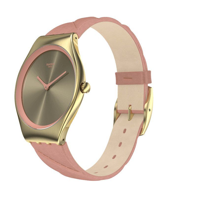 Sonata Blush It Up with Rose Gold Dial Leather Strap Watch in Kolkata at  best price by Sankar Watch Care - Justdial