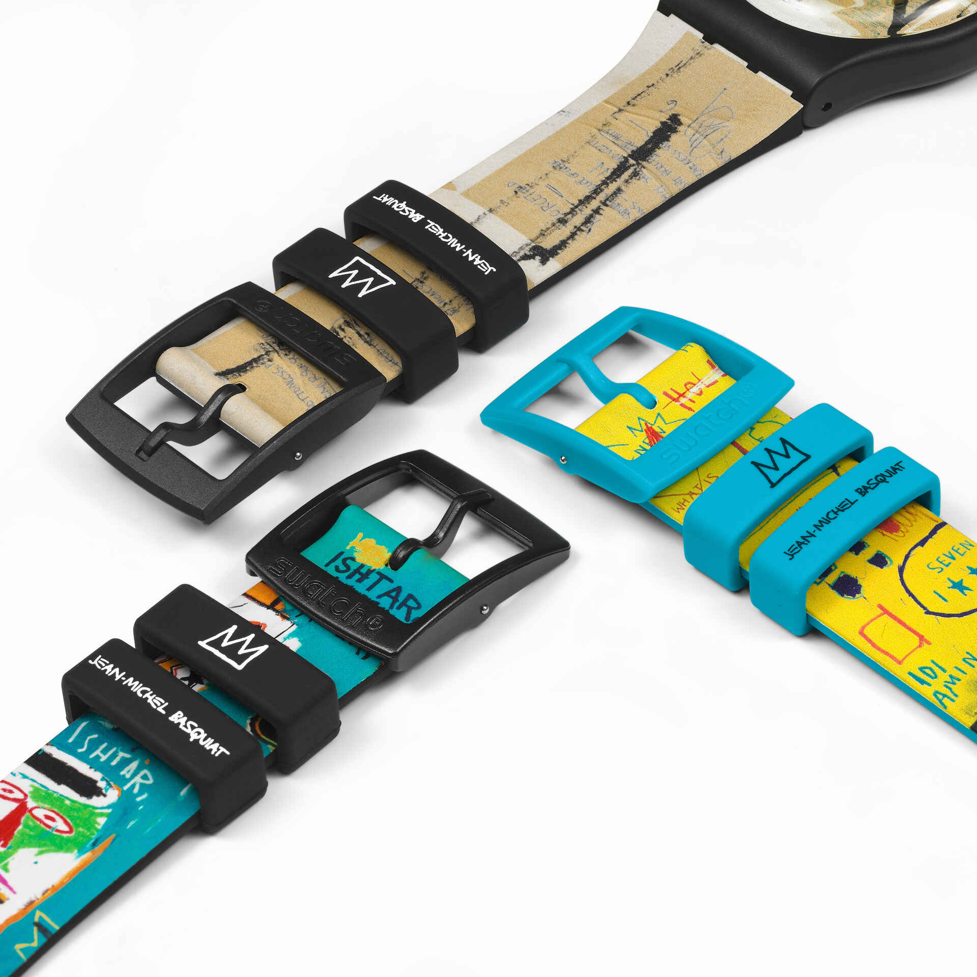 SWATCH X JEAN-MICHEL BASQUIAT TRIPTYCH