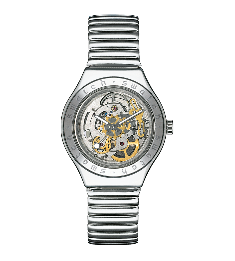 時計 SWATCH IRONY AUTOMATIC スウォッチ アイロニー身体と魂自動 YAS100G メンズ腕時計 Japan