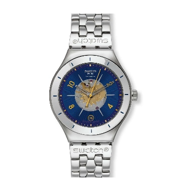 希少】SWATCH Midday Sun IRONY 自動巻き 裏スケ デイト
