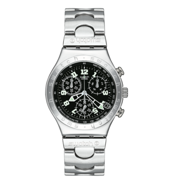 SWATCH 腕時計 IRONYアイロニー クロノ  YCS409G SWATCH 腕時計 IRONYアイロニー クロノ YCS409G - メルカリ