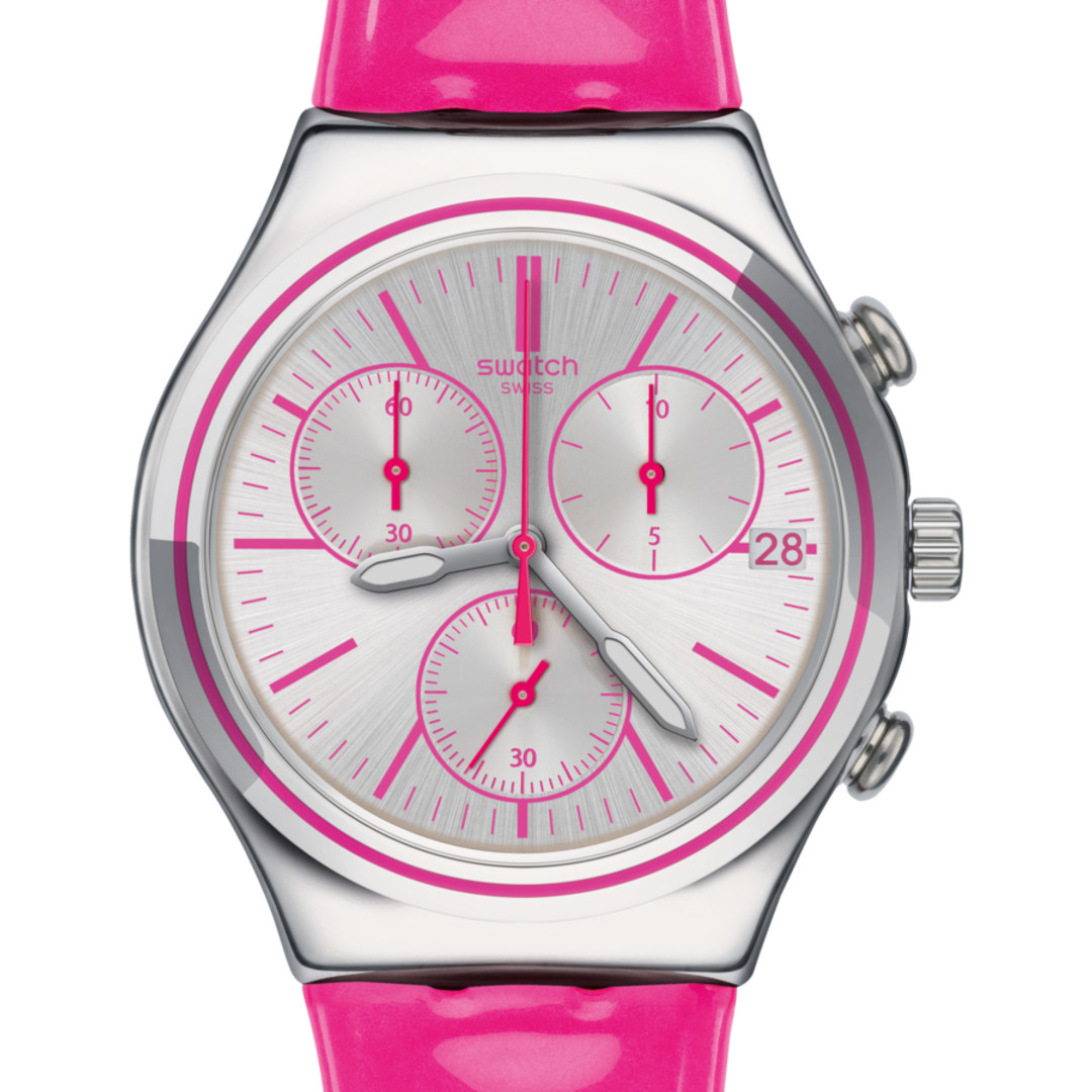 Часы пинк. Swatch ycs118g. Swatch Swatch irony. Наручные часы Swatch ycs514. Swatch irony женские.