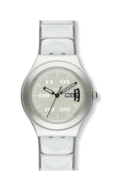 Watches: 2000-2000, Grey, Irony, Aluminium - Swatch® United States