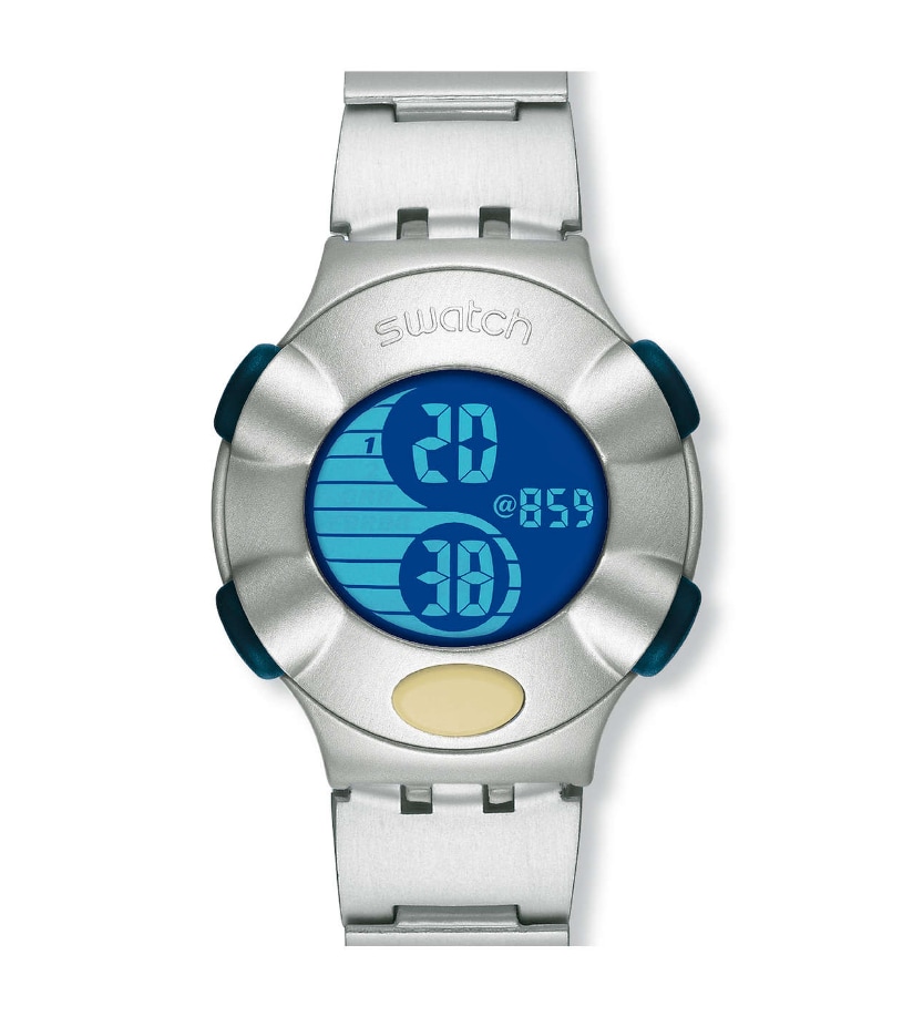 colgante Inferir mármol DOUBLE.DOT - YKS4000AG - Swatch® Official Store