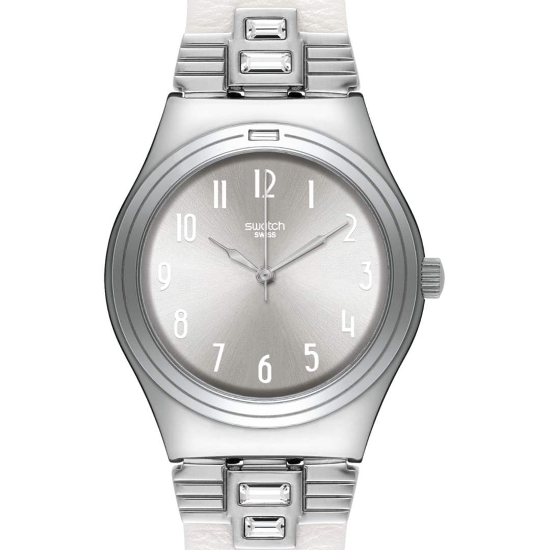 Swatch YLS172G シルバー 腕時計