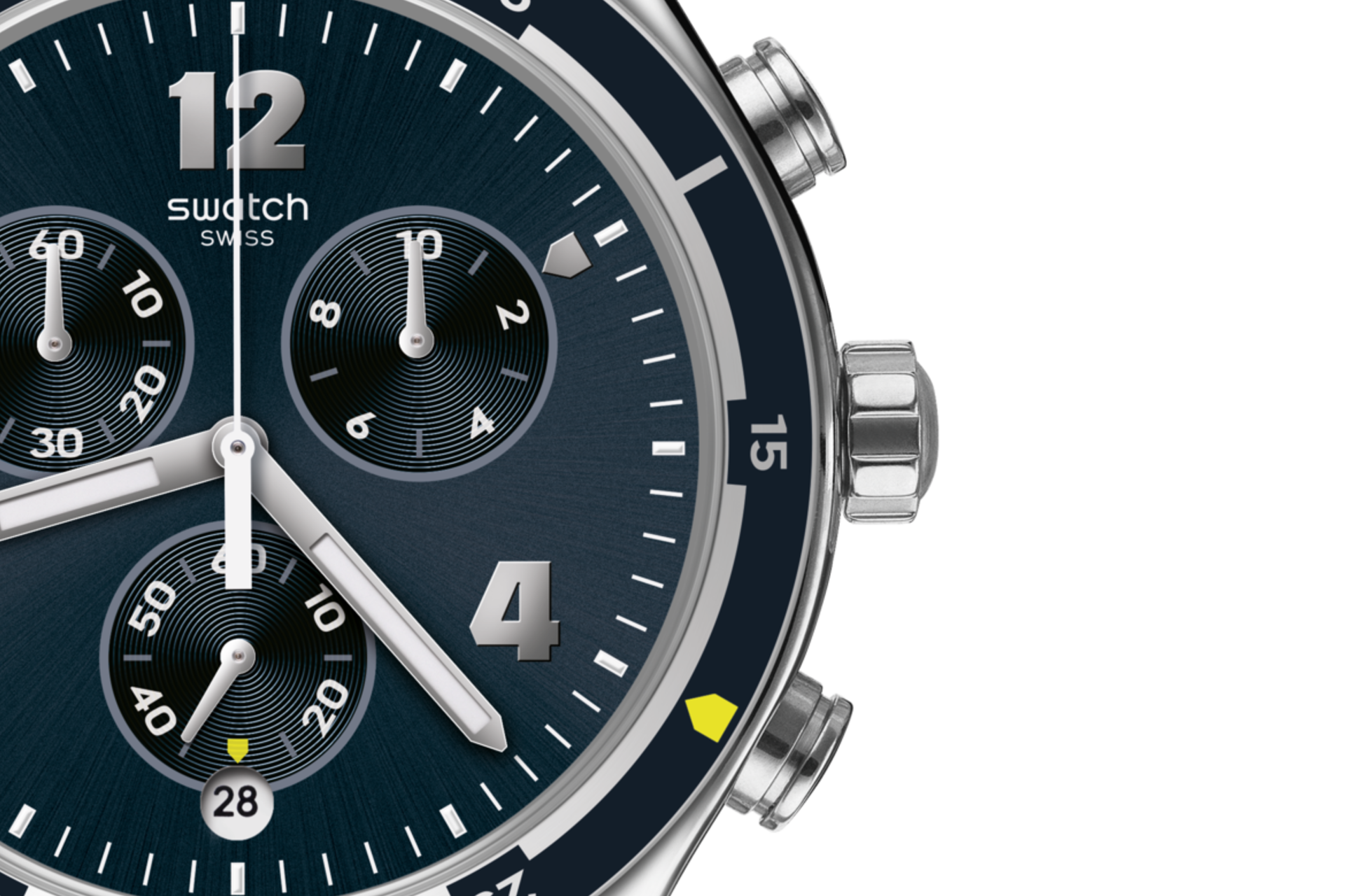 Reloj Swatch Hombre Irony Chrono Meshme YVS457G - Joyería de Moda