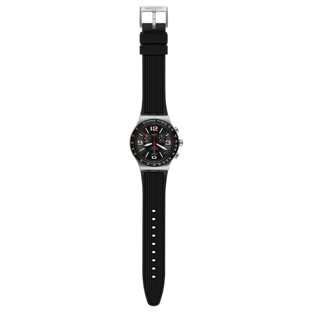 YVS461 - VERY DARK GRID - Swatch® United States