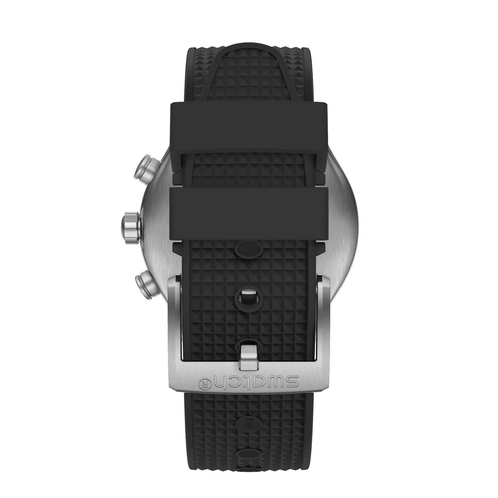 reloj swatch analogo hombre yvs487 dark irony