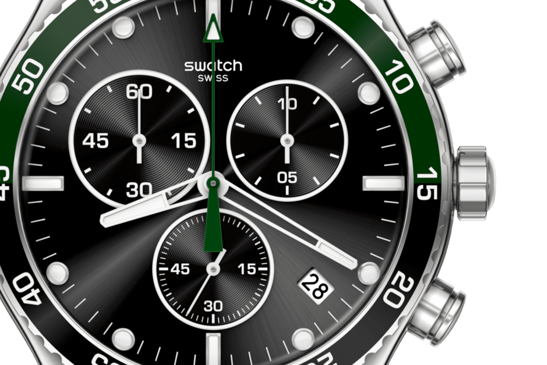 DARK GREEN IRONY - YVS506G | Swatch® United States