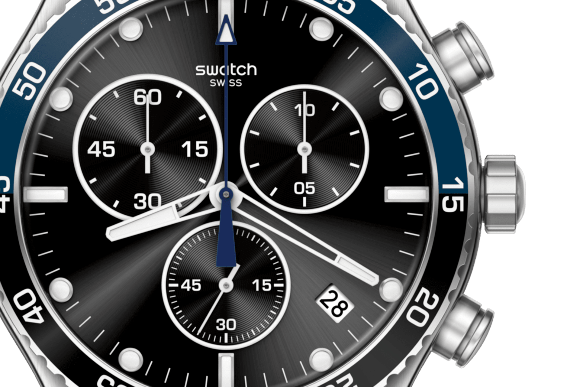 DARK BLUE IRONY - YVS507G | Swatch® United States