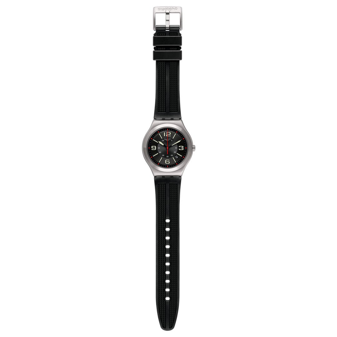 BLACK GRID - YWS444 - Swatch® Official Store