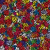 This is the Swatch canvas fireworks